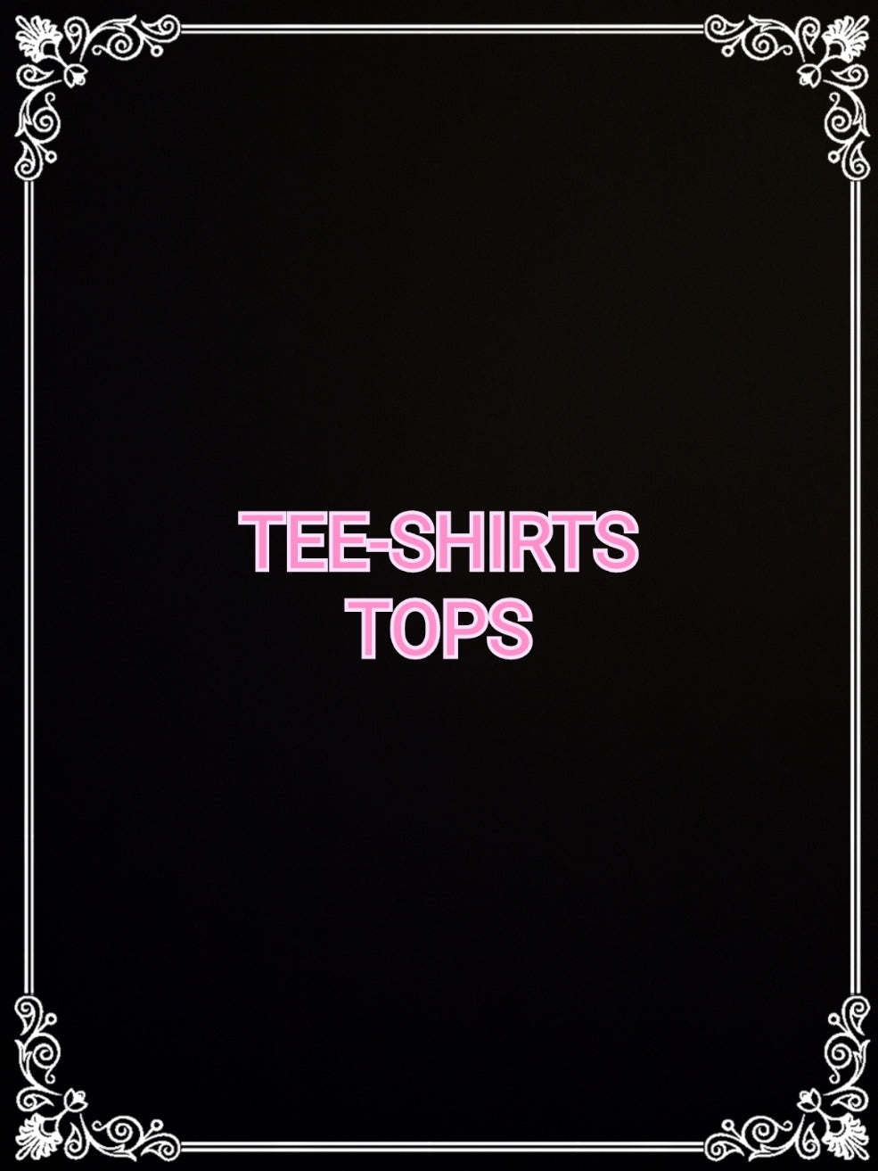 TEE-SHIRTS/TOPS